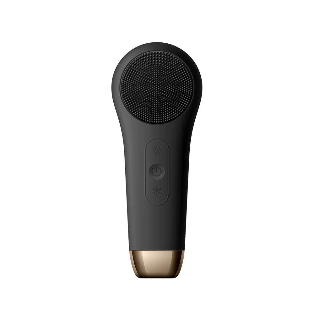 Silicone Facial Cleansing Brush with ultrasonic vibration technology