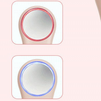Silicone Facial Cleansing Brush shown with USB charging cable